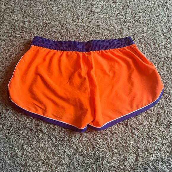 Under Armour Orange / Blue Athletic Short Size Medium - Picture 2 of 7